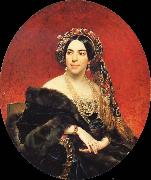 Karl Briullov, Portrait of Princess Maria Volkonskaya